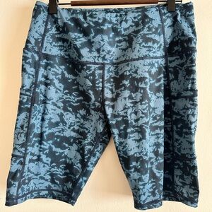 Patterned Bike Shorts